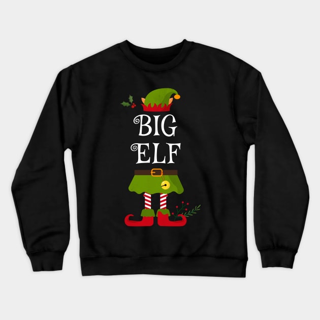 Big Elf Shirt , Family Matching Group Christmas Shirt, Matching T Shirt for Family, Family Reunion Shirts Crewneck Sweatshirt by bkls